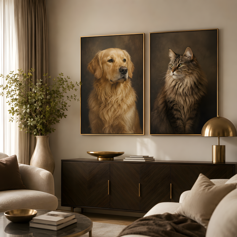 Pet Canvas Portraits