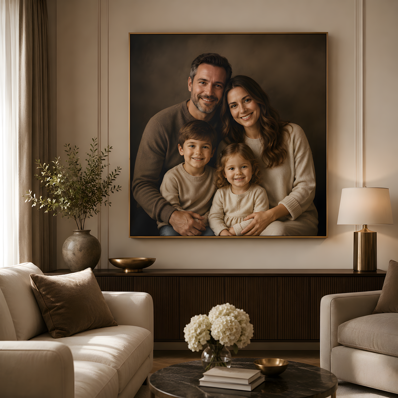 Family Portrait Canvas